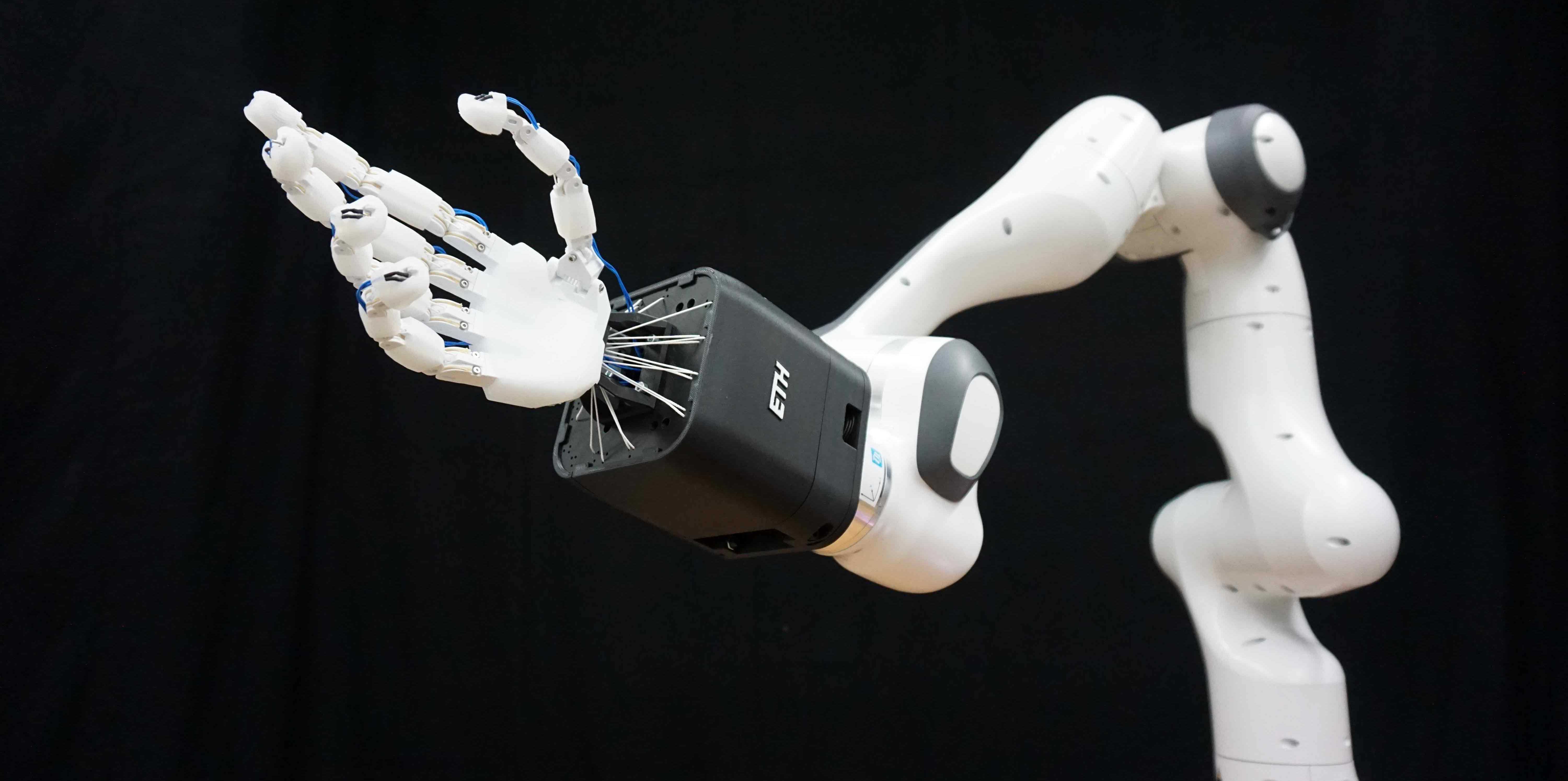 Biomimetic Tendon-Driven Hand – Soft Robotics Lab